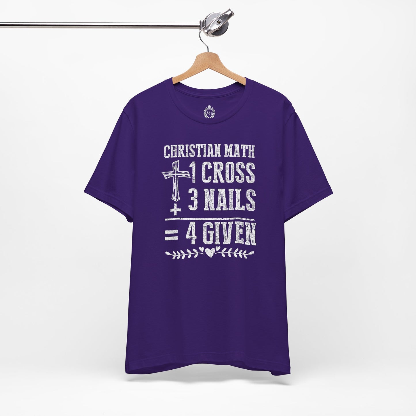 Christian Math Jersey Short Sleeve Tee