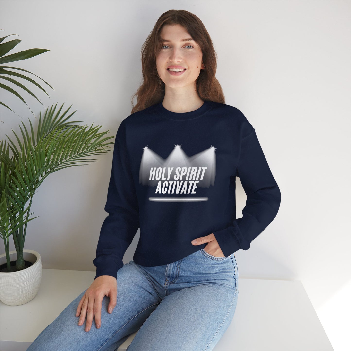 Holy Spirit Activate Women Sweatshirt