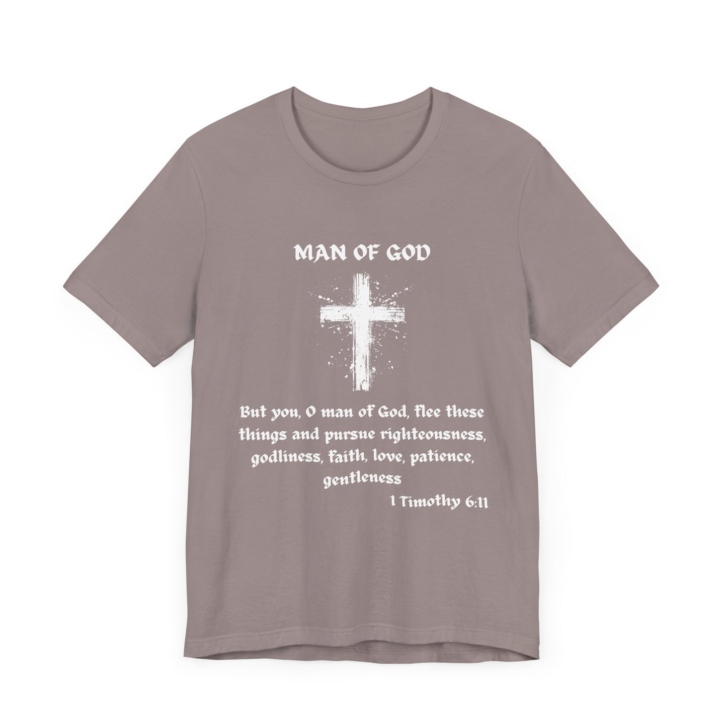 Man Of God Jersey Short Sleeve Tee