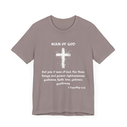 Man Of God Jersey Short Sleeve Tee