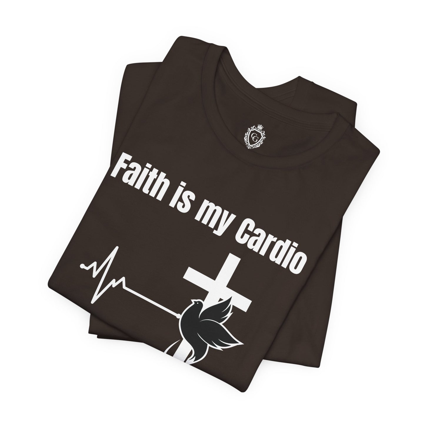 Faith Is My Cardio Jersey Short Sleeve Tee