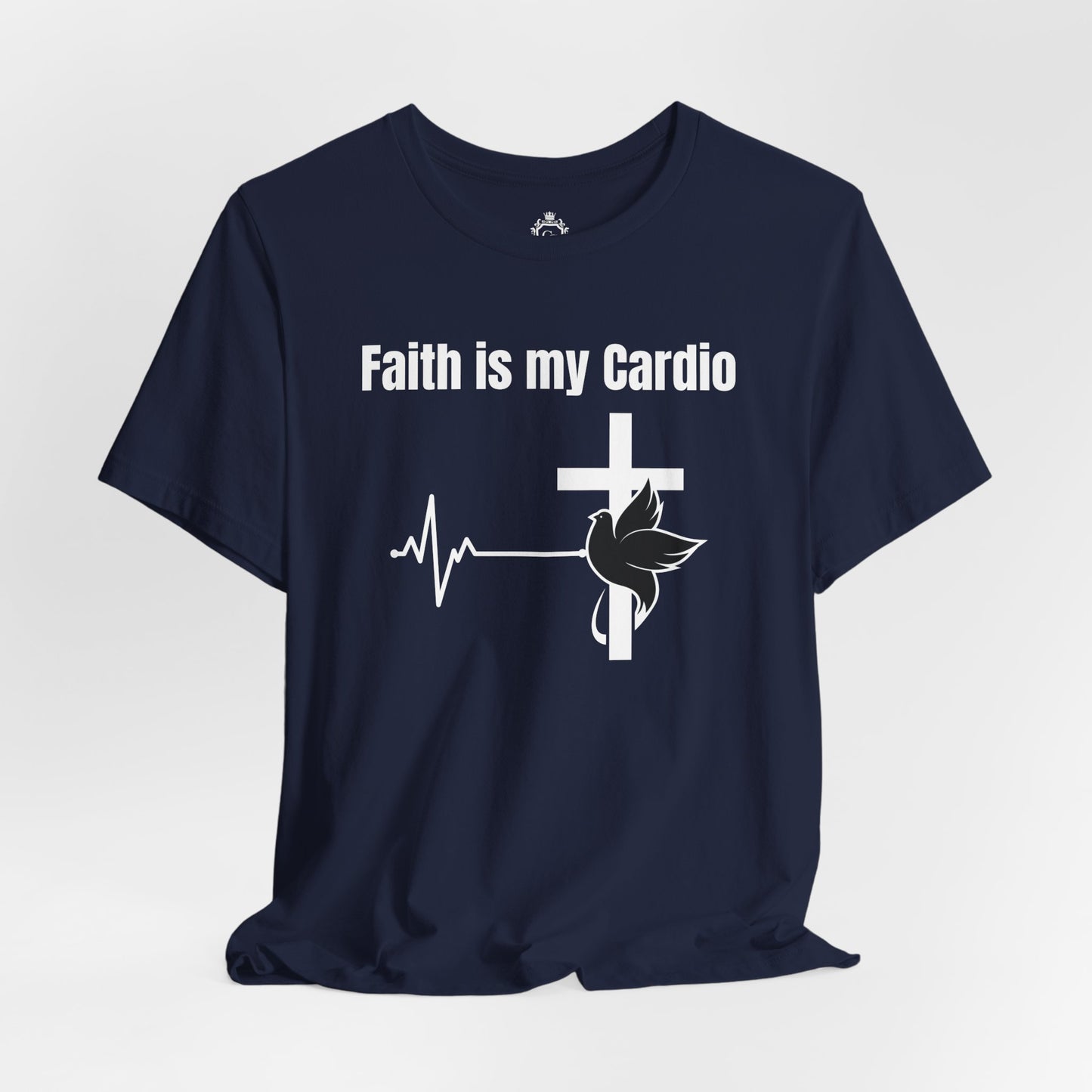 Faith Is My Cardio Jersey Short Sleeve Tee