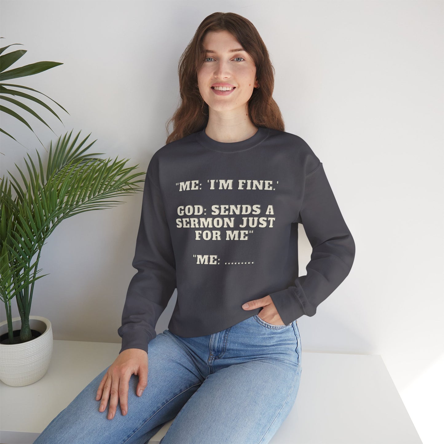 Sermon Just For Me Heavy Blend™ Crewneck Sweatshirt