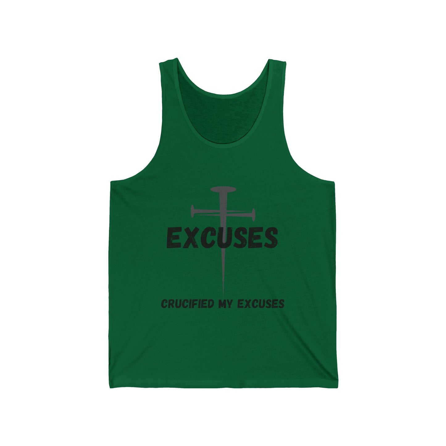 Crucified My Excuses Jersey Tank