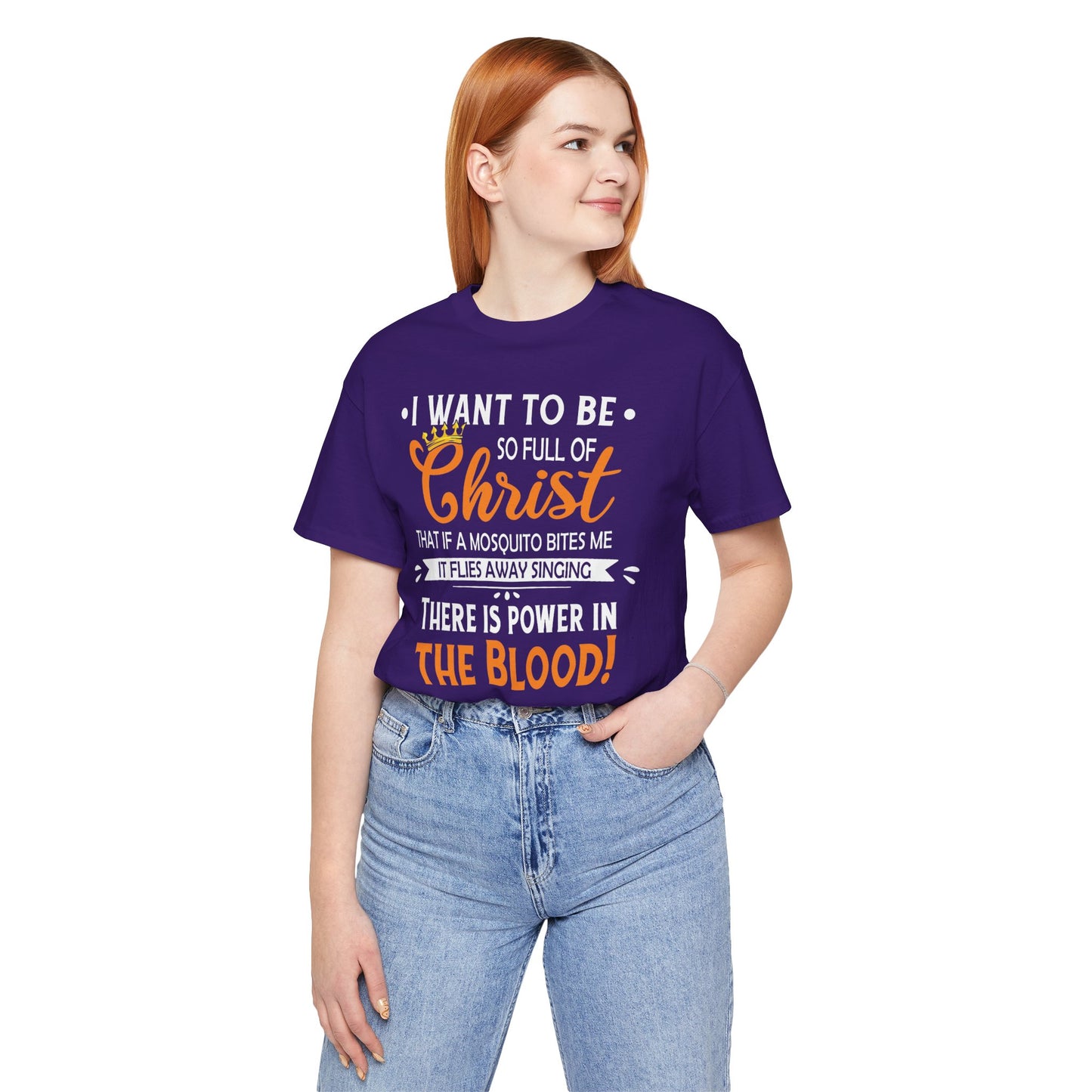 Mosquito Bite Power In The Blood Jersey Short Sleeve Tee