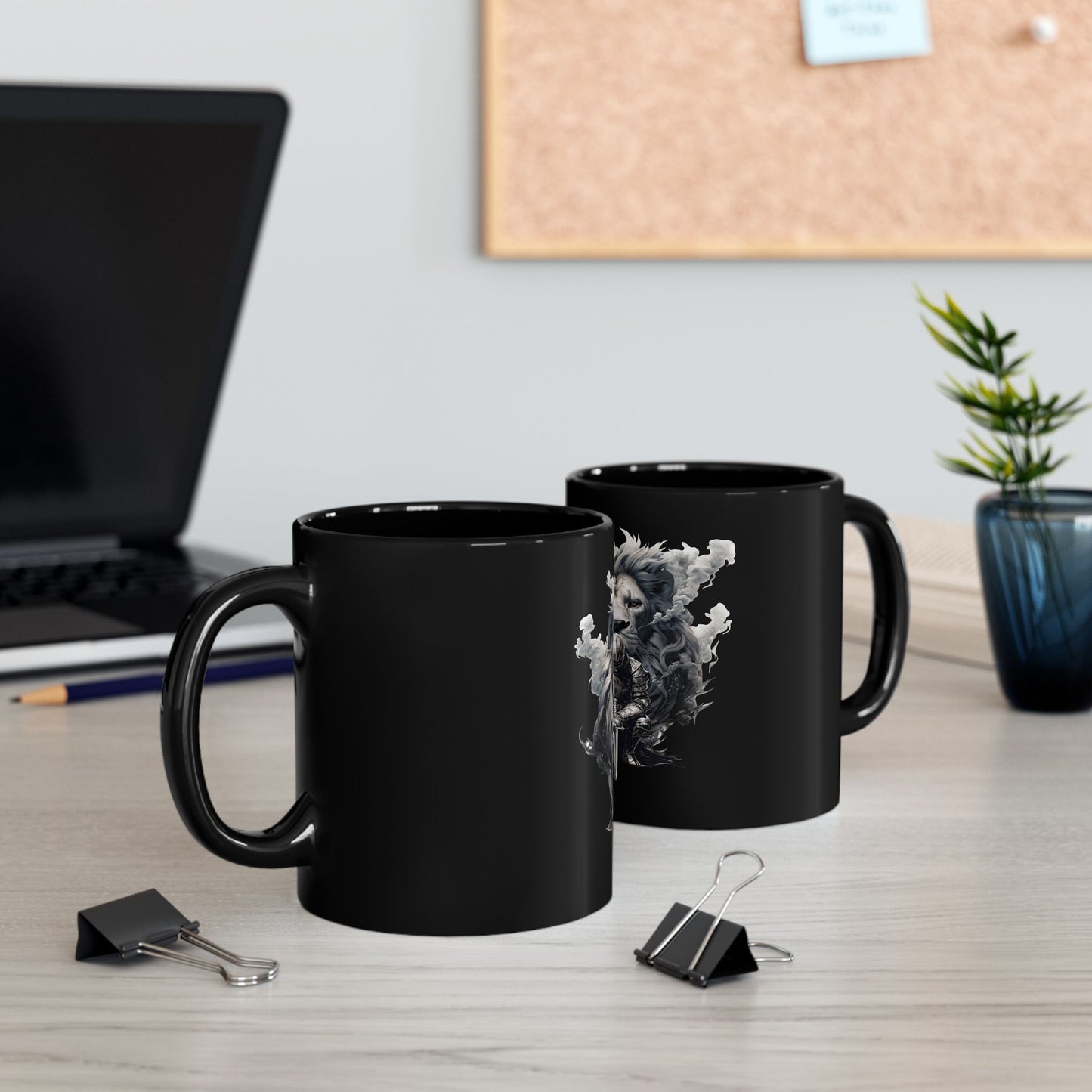 Warrior Black Mug (11oz, 15oz)