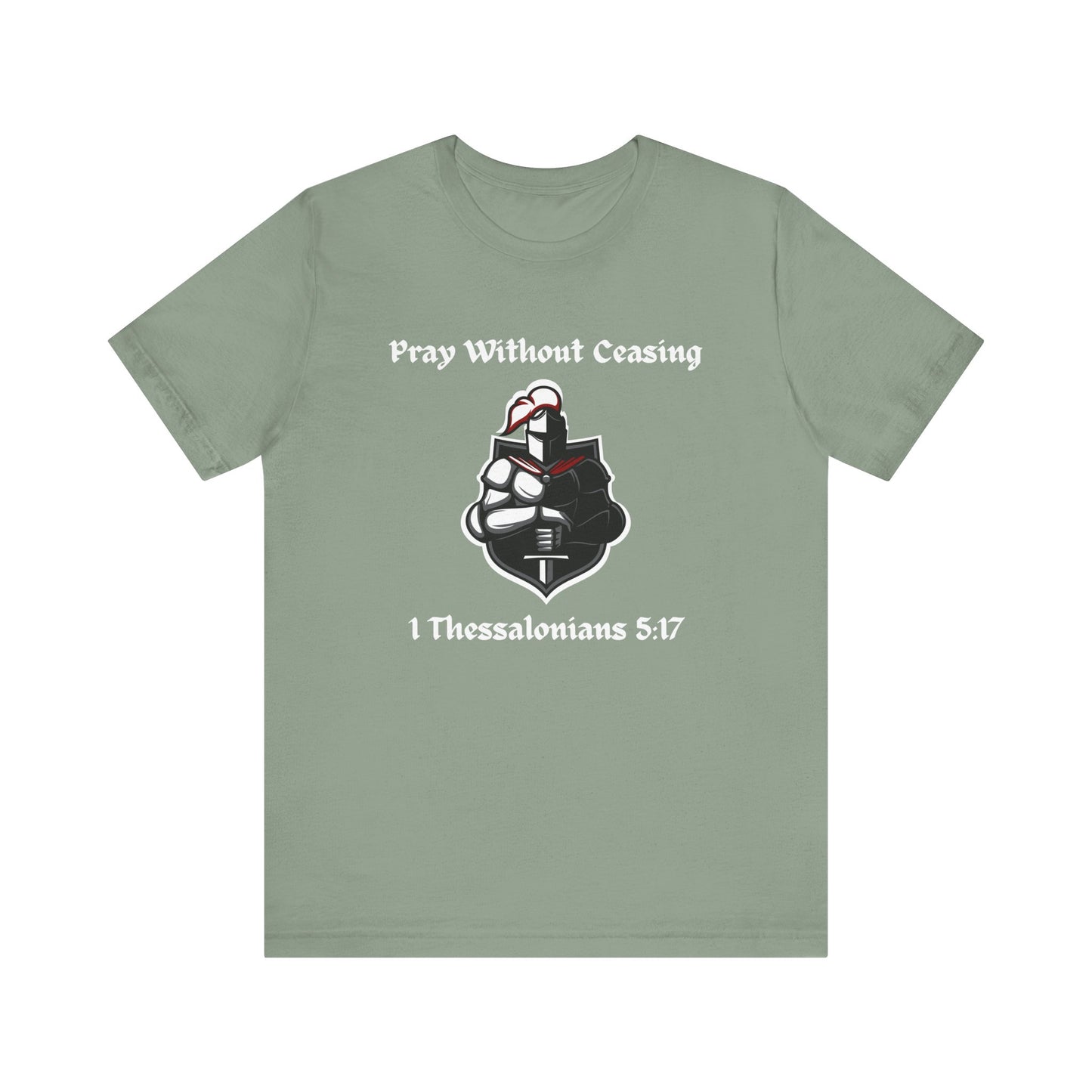 Pray Without Ceasing Jersey Short Sleeve Tee