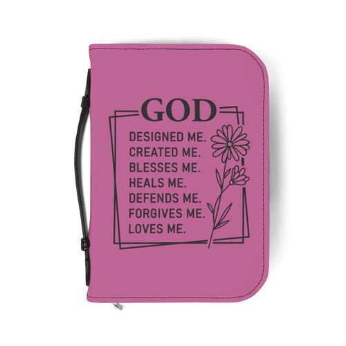 God Designed Me Bible Cover