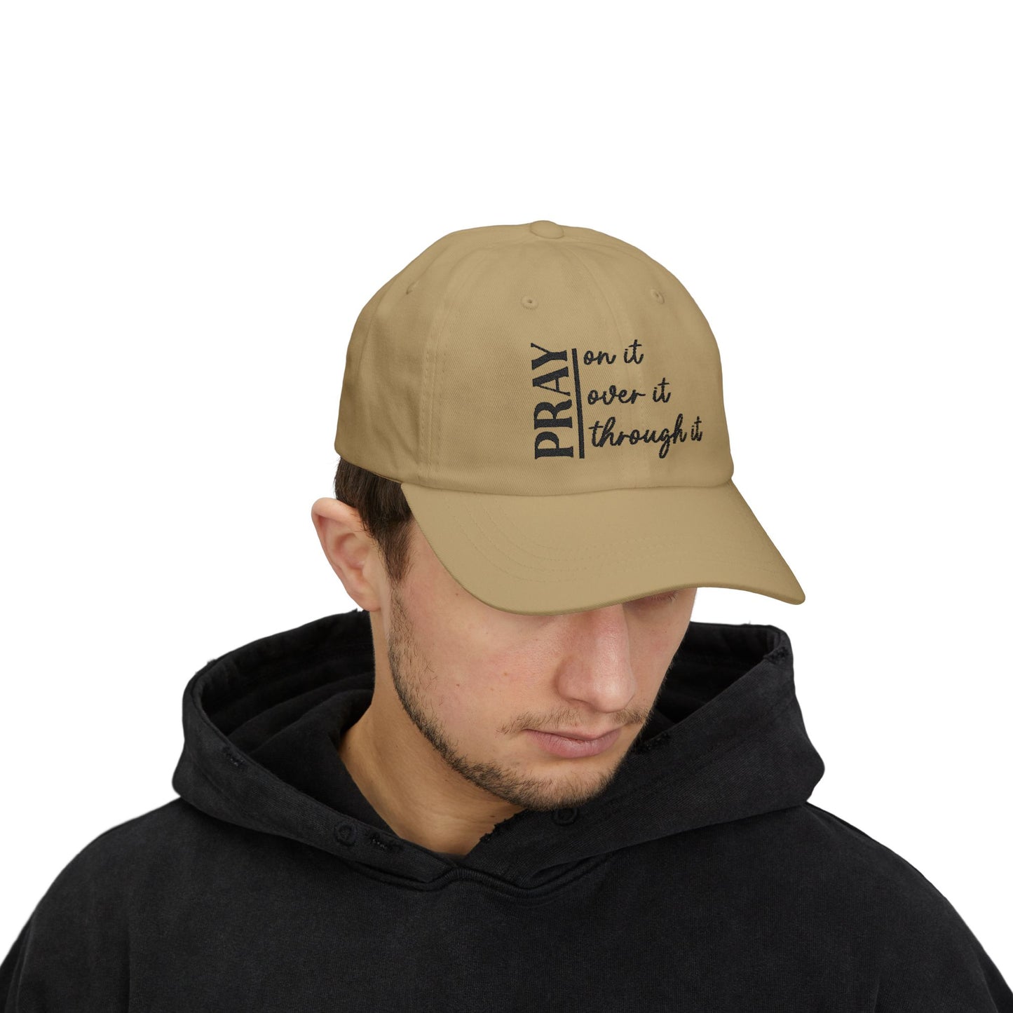 Pray Embroidered Cap