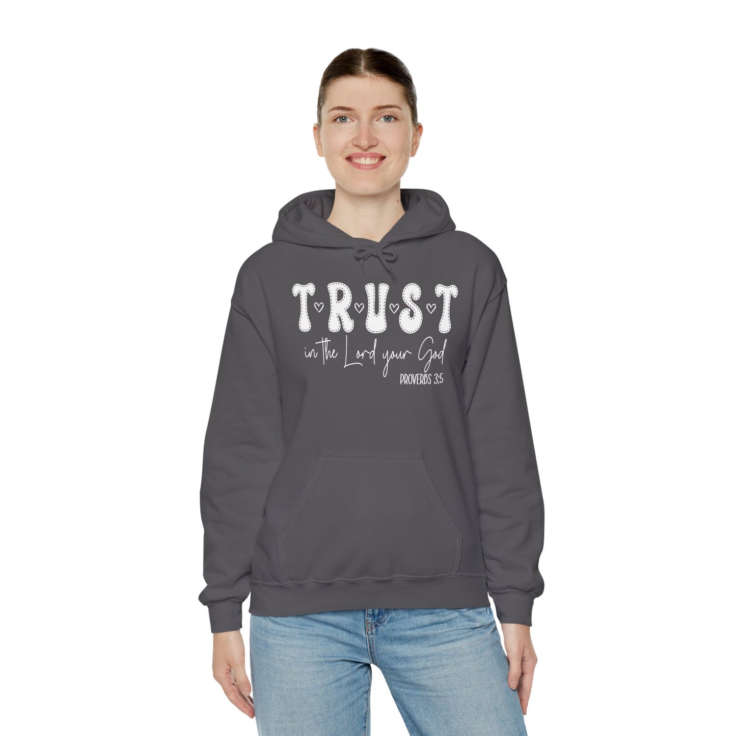 Trust In The Lord Heavy Blended Hoodie