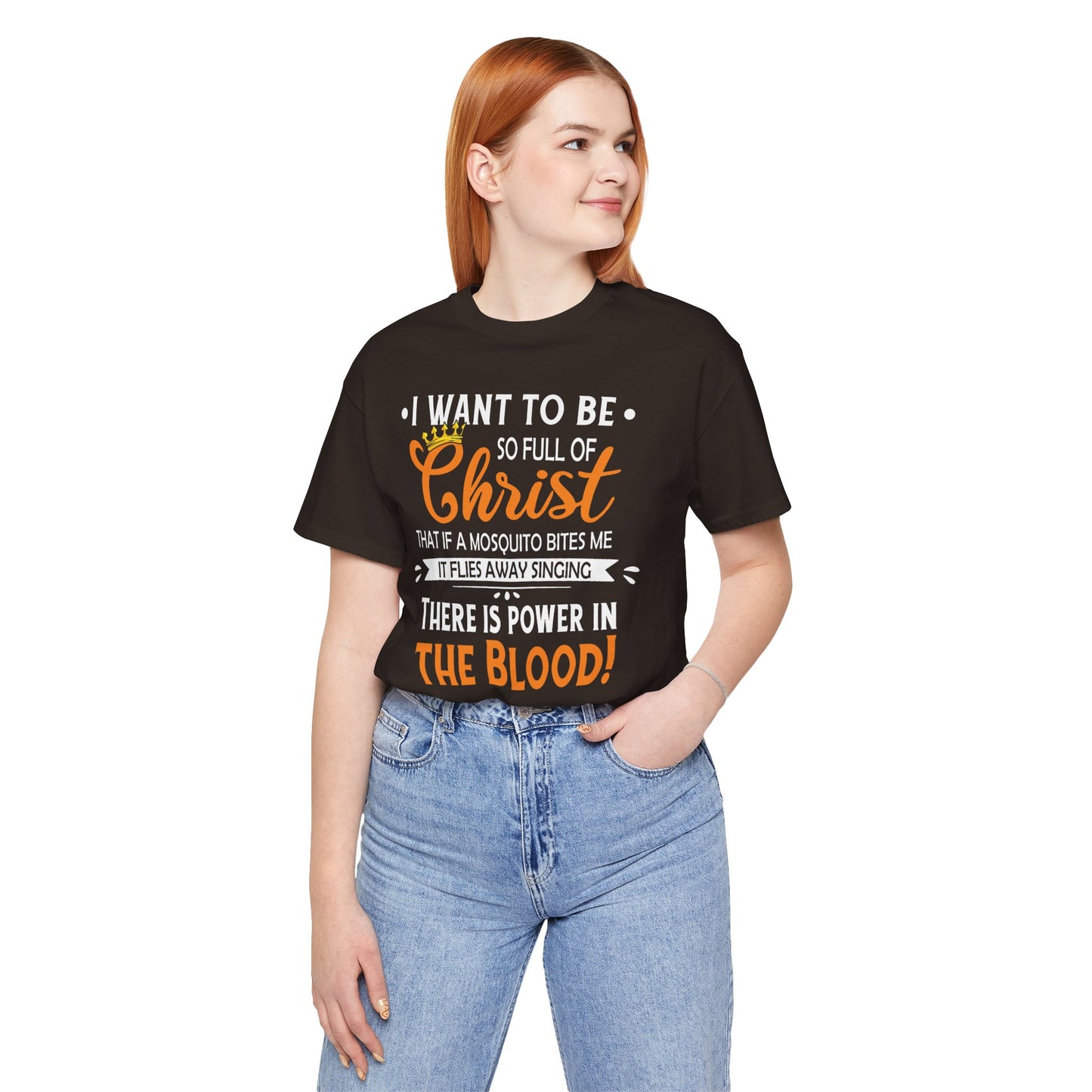 Mosquito Bite Power In The Blood Jersey Short Sleeve Tee