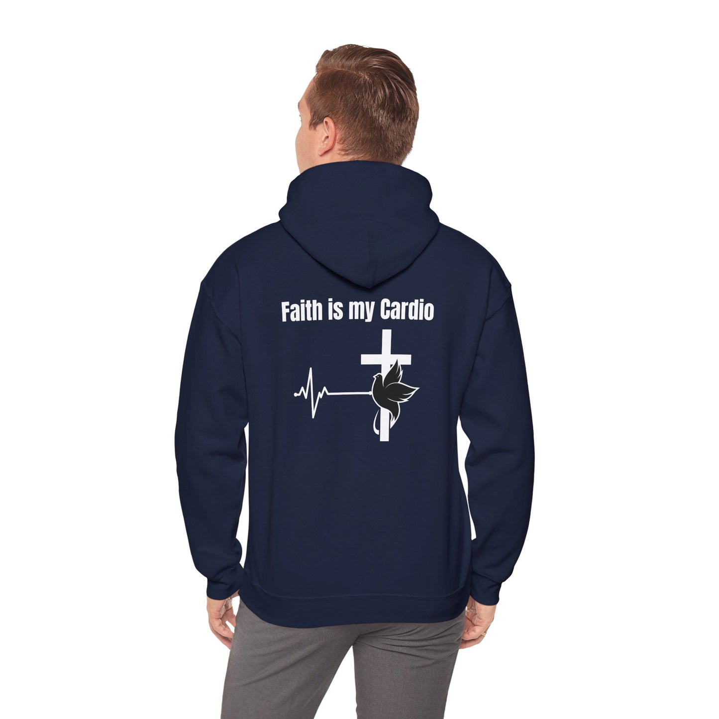 Heavy Blend Hoodie - Faith Is My Cardio