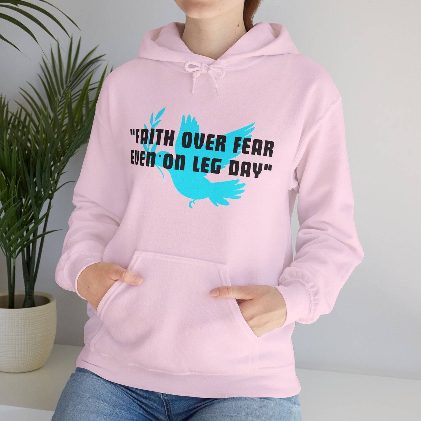 Faith Over Fear Heavy Blend™ Hooded Sweatshirt