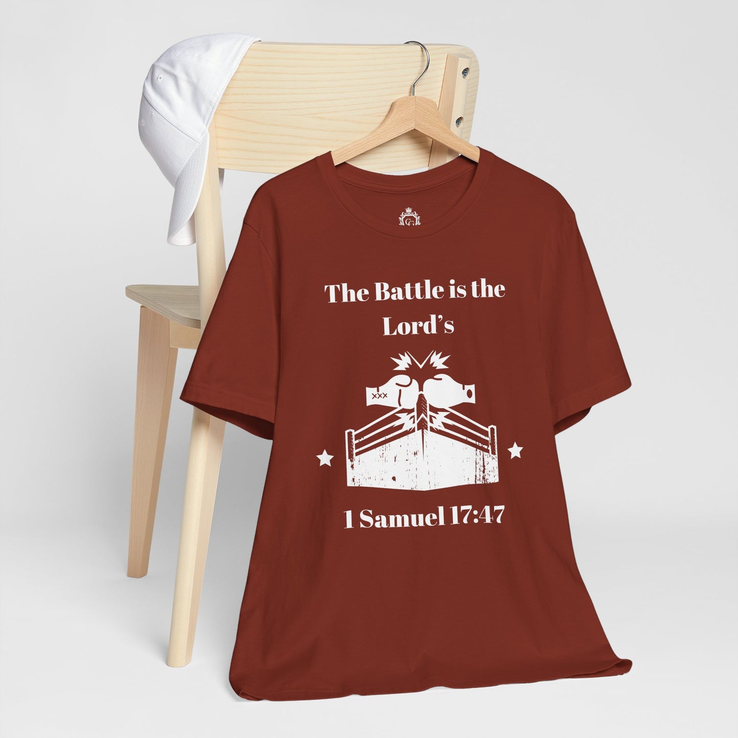The Battle Is The Lord's Jersey Short Sleeve Tee