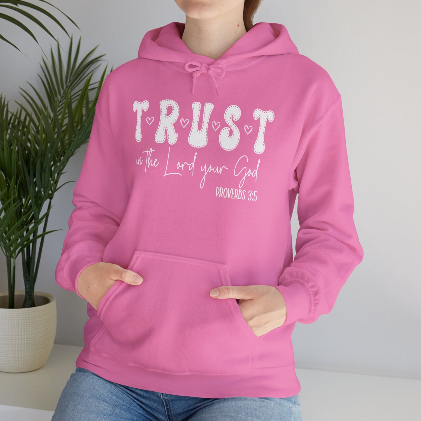 Trust In The Lord Heavy Blended Hoodie