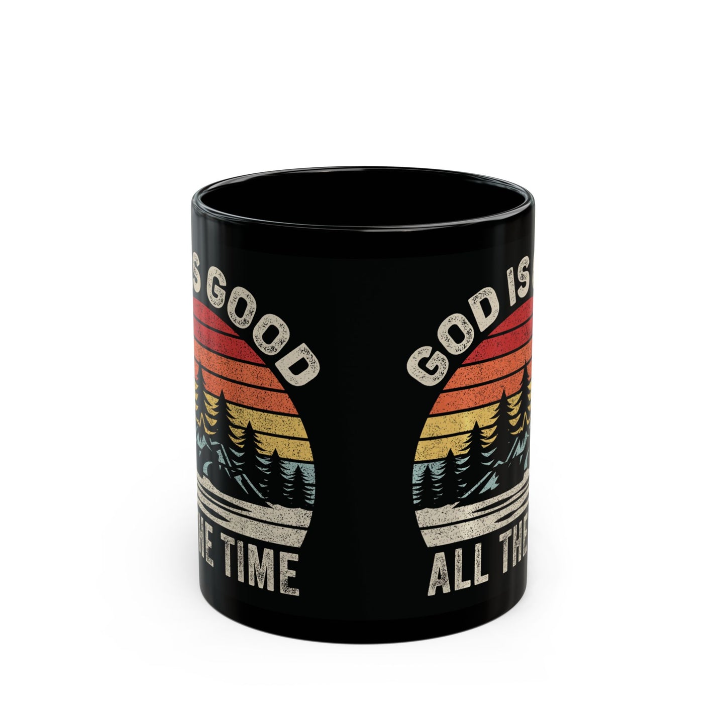 God Is Good Black Mug (11oz, 15oz)