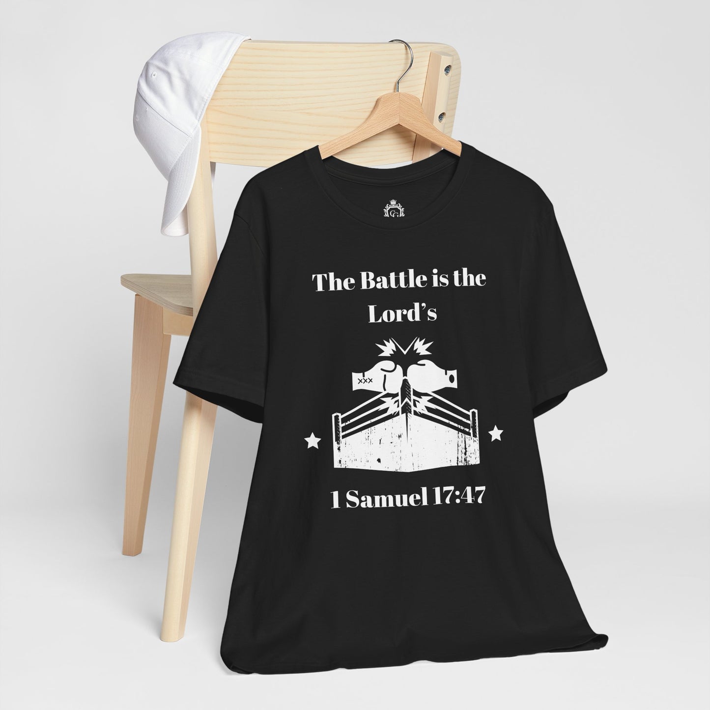 The Battle Is The Lord's Jersey Short Sleeve Tee