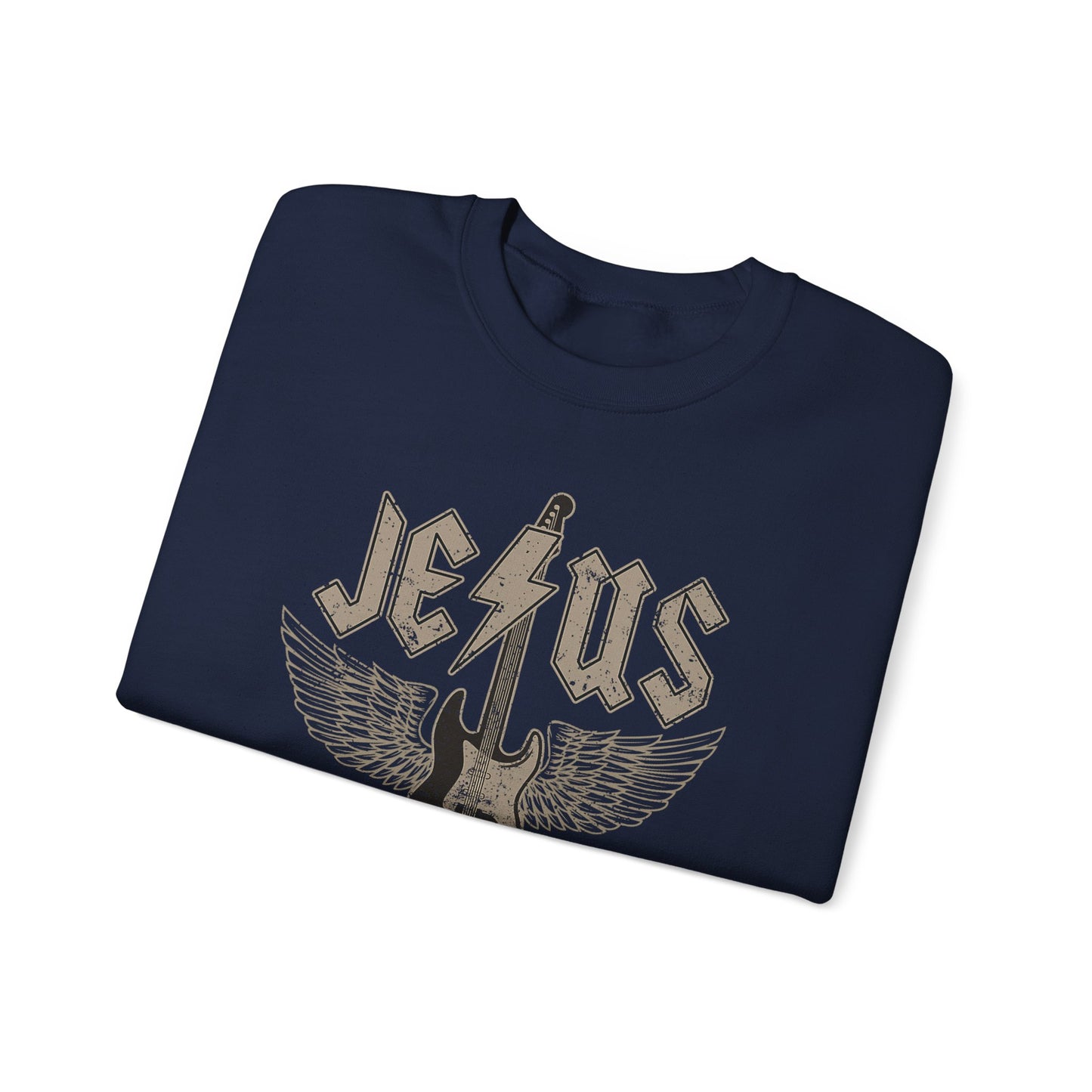 Men's Sweatshirt - Jesus Highway To Heaven