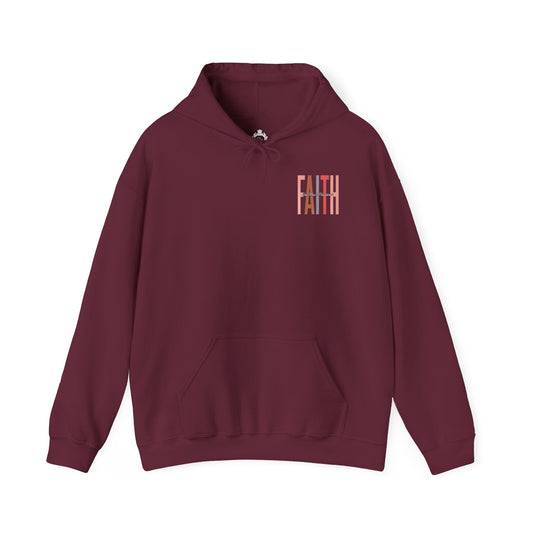 Faith Can Move Mountain Heavy Blended Hoodie
