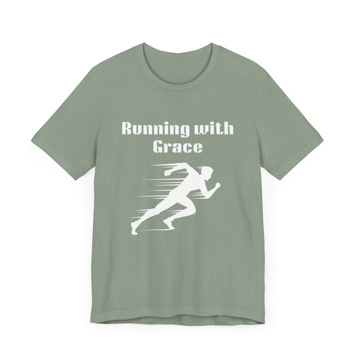 Running With Grace Jersey Short Sleeve Tee