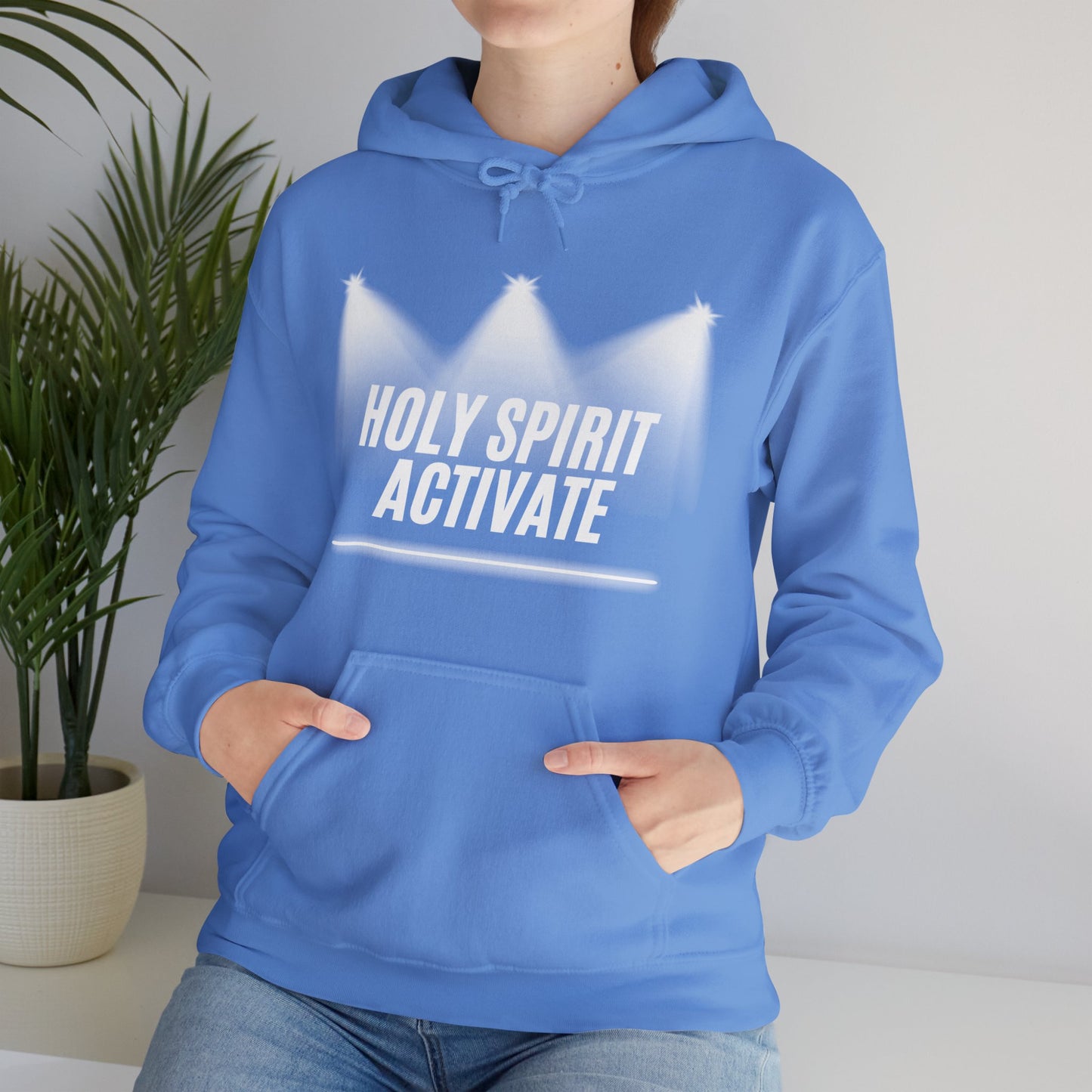 Holy Spirit Activate Heavy Blend™ Hooded Sweatshirt