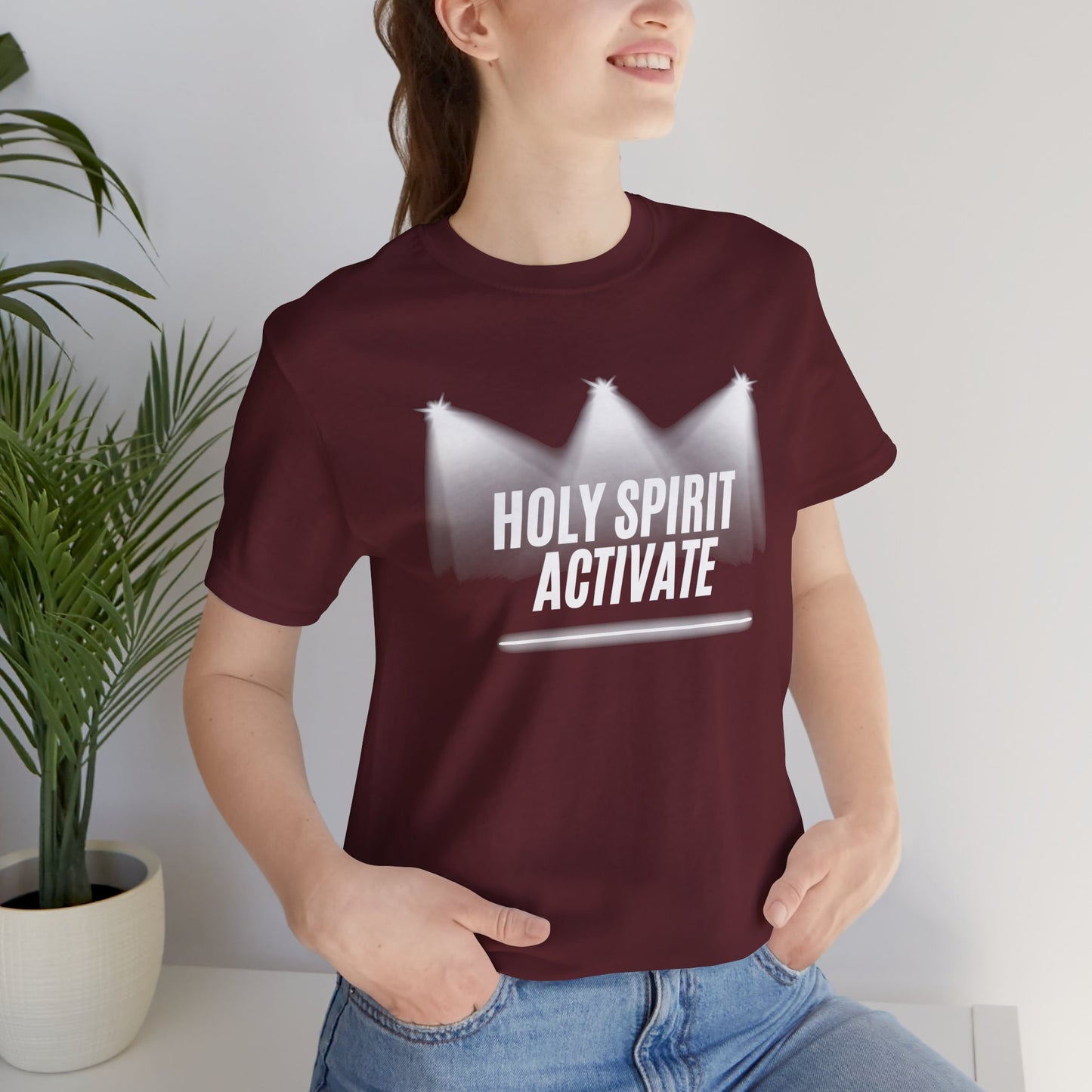 Holy Spirit Activate Jersey Short Sleeve Tee