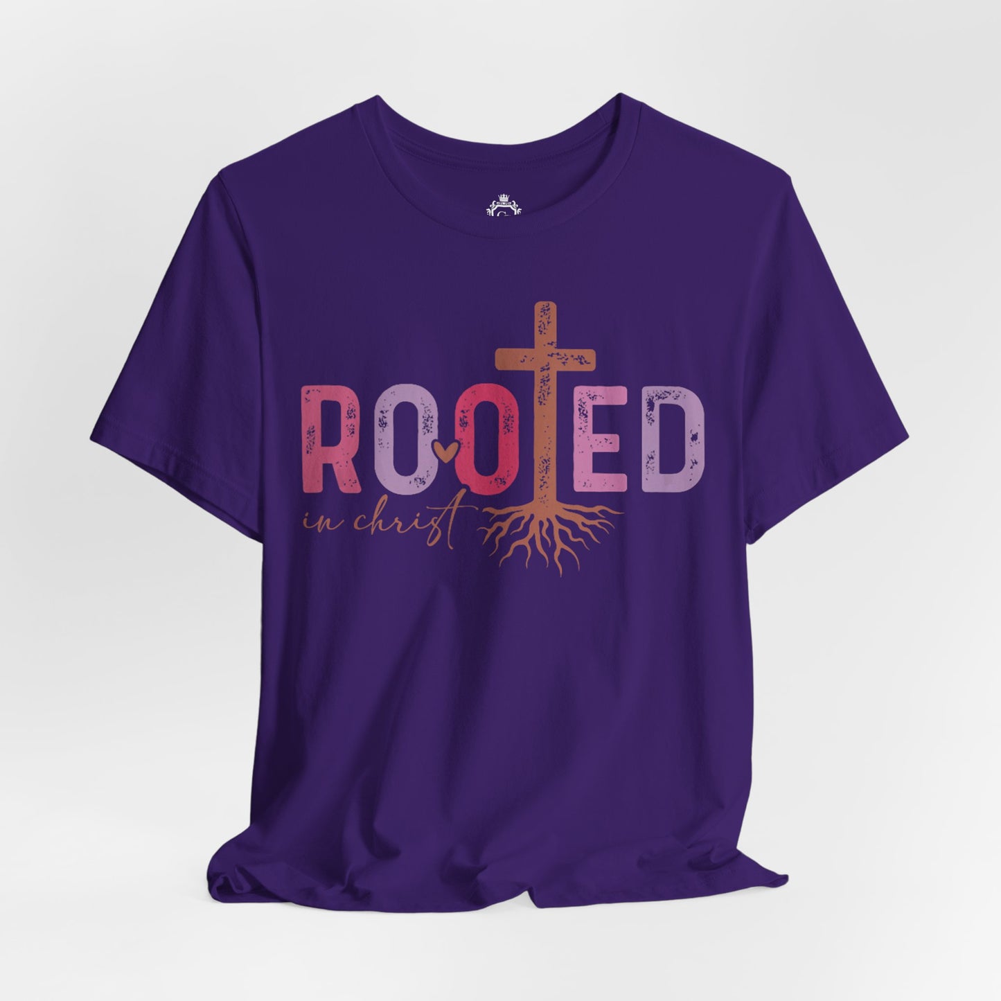 Rooted In Christ Jersey Short Sleeve Tee
