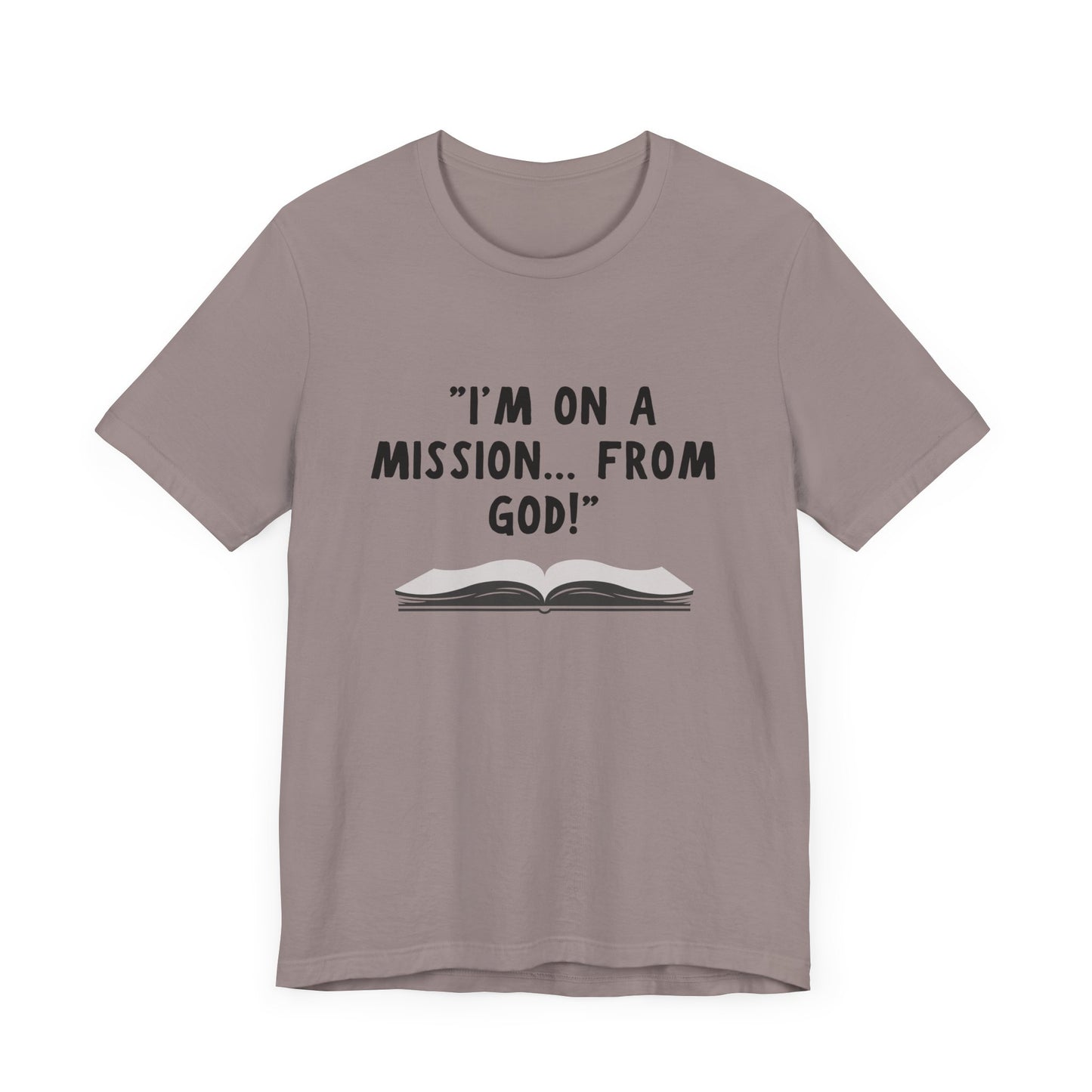 I'm On A Mission From God Jersey Short Sleeve Tee