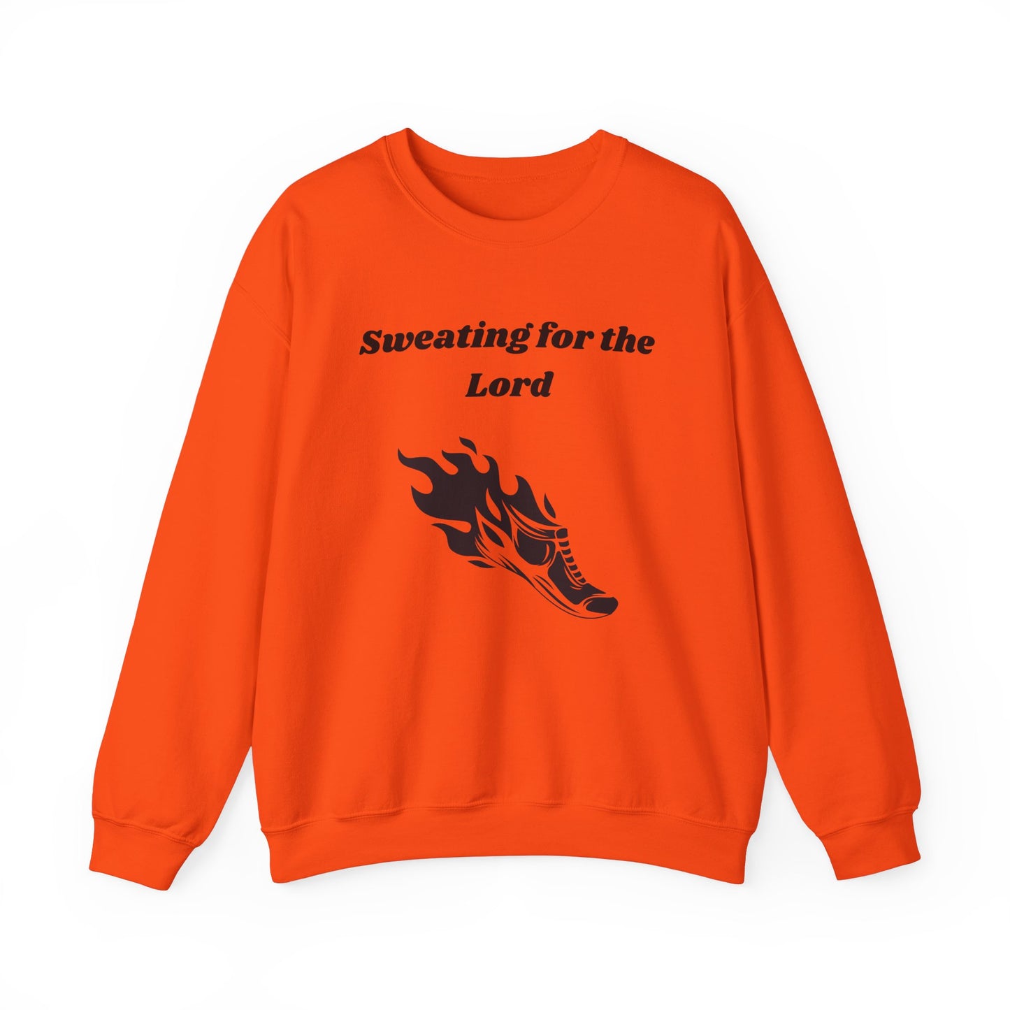 Sweating For The Lord Heavy Blend™ Crewneck Sweatshirt