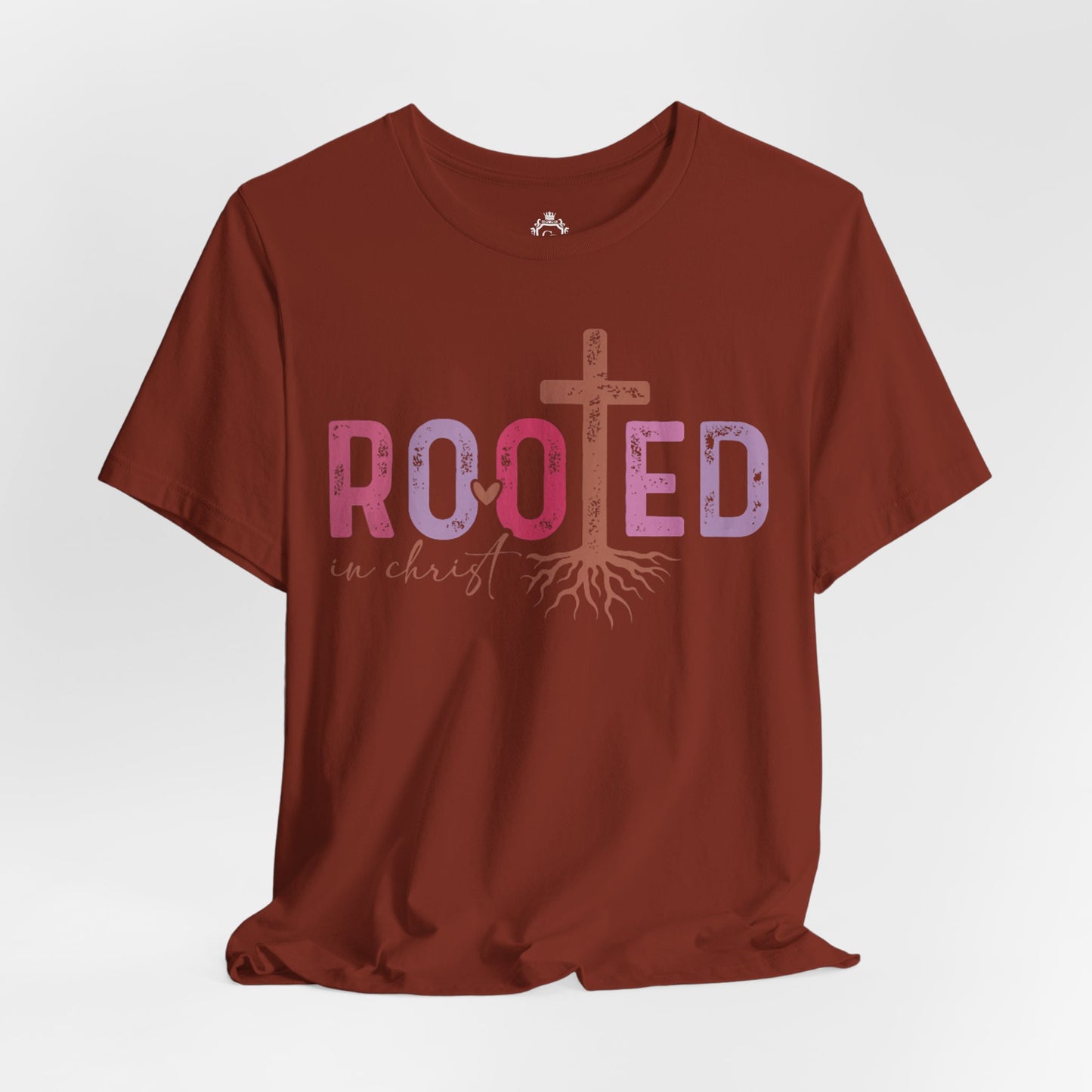 Rooted In Christ Jersey Short Sleeve Tee