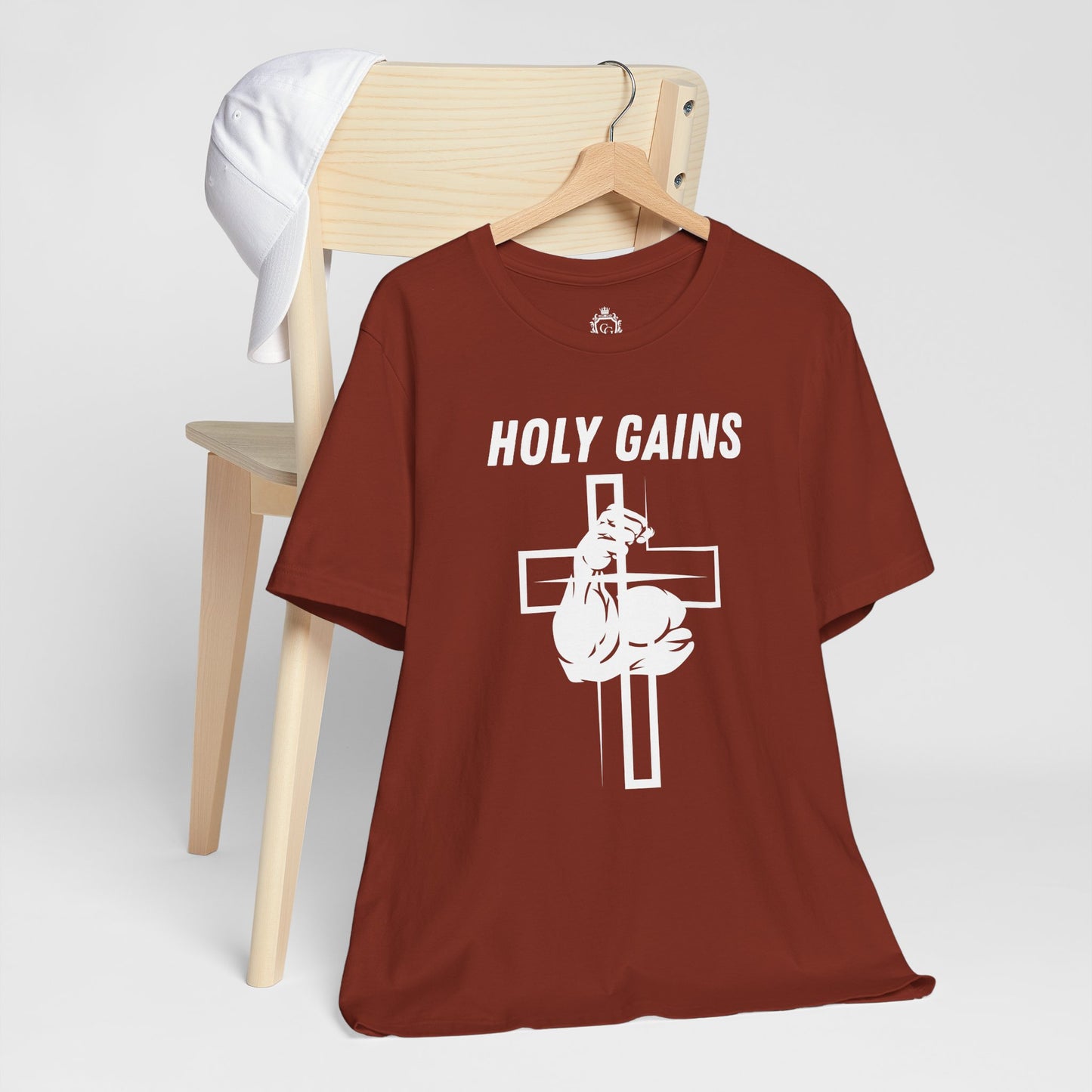 Holy Gains Jersey Short Sleeve Tee