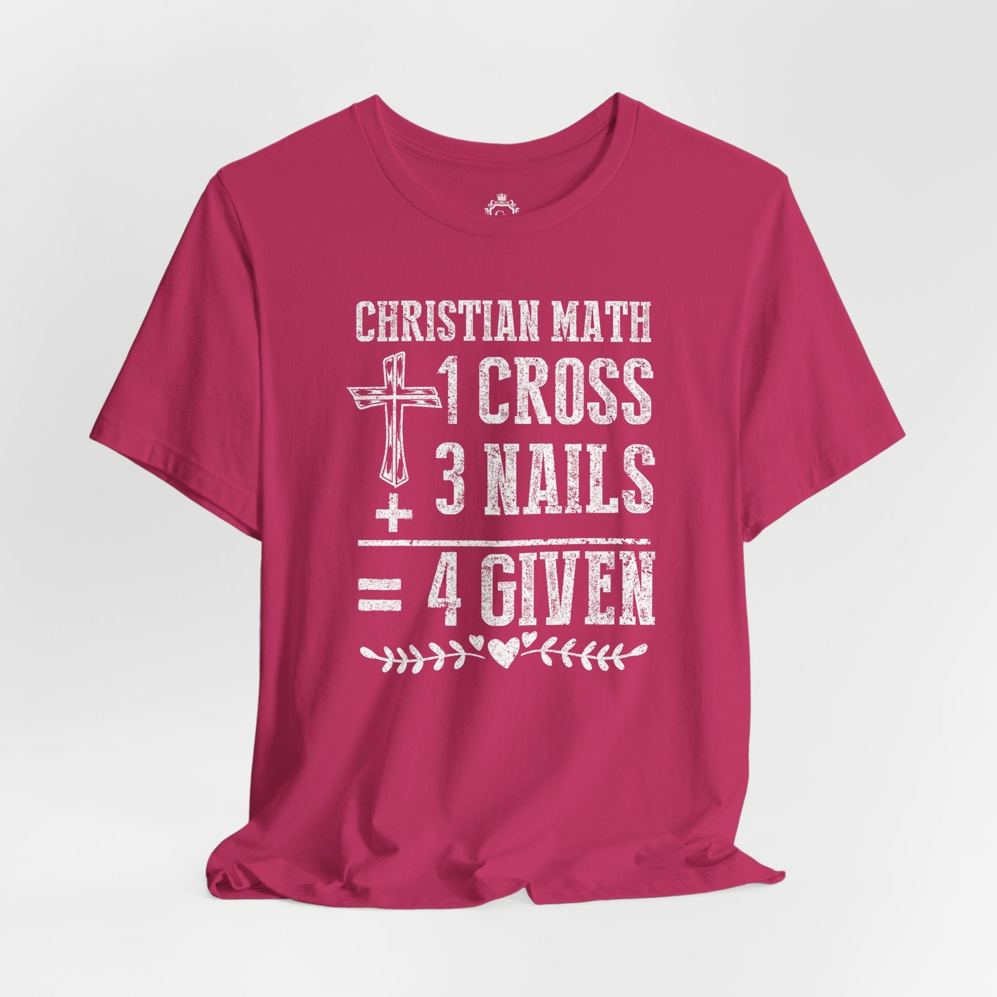 Christian Math Jersey Short Sleeve Tee