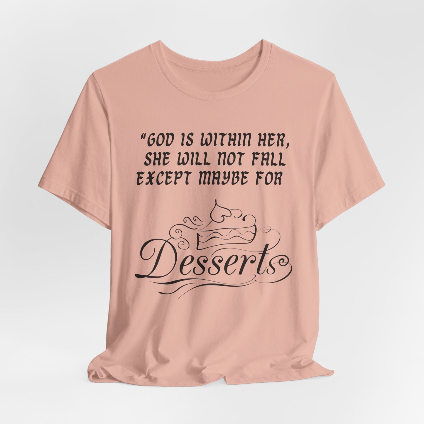 God Is Within Her Jersey Short Sleeve Tee