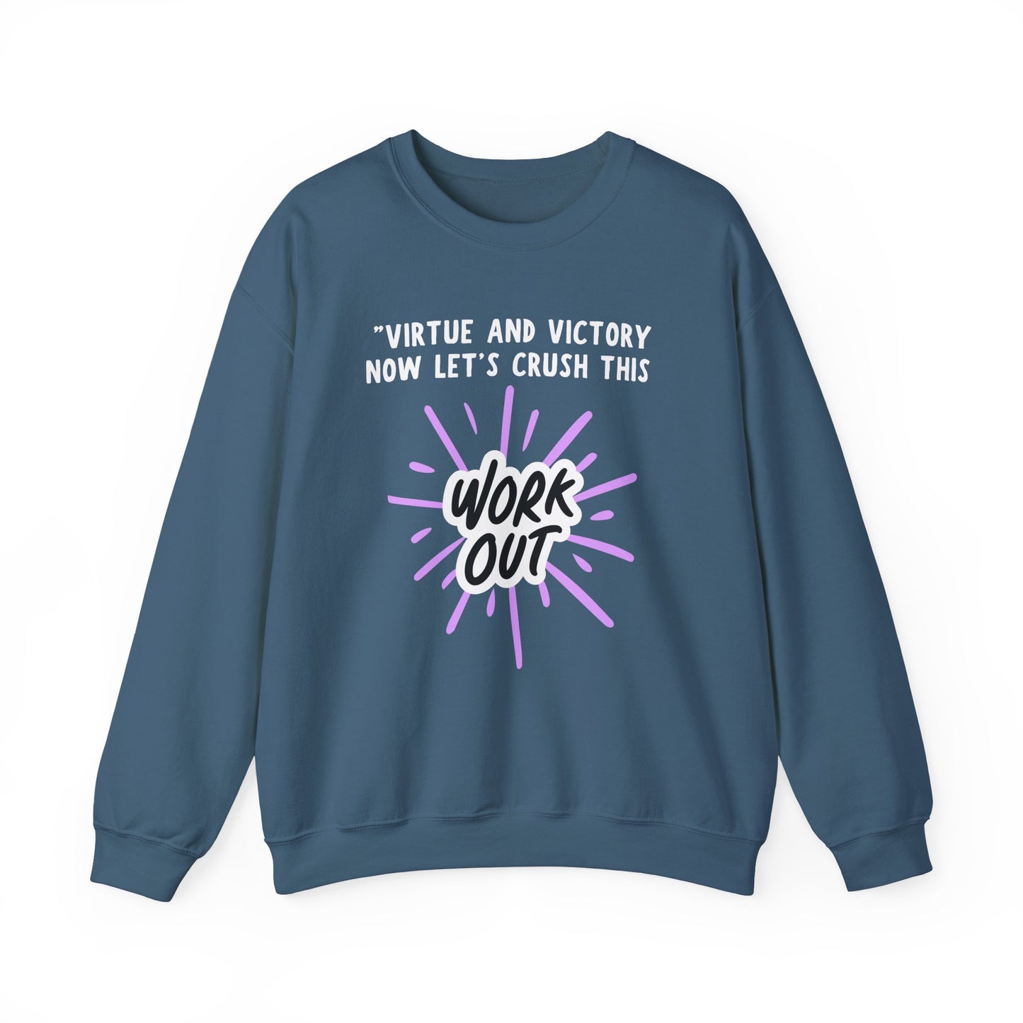 Virtue And Victory Heavy Blend™ Crewneck Sweatshirt