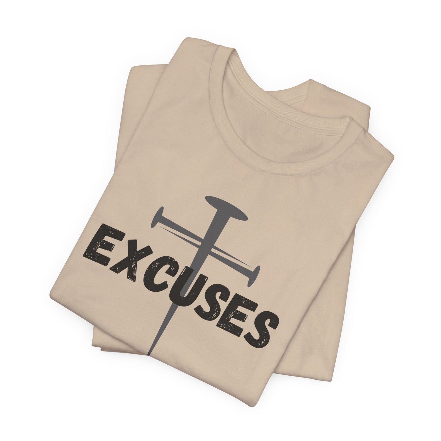 Crucified My Excuses Jersey Short Sleeve Tee