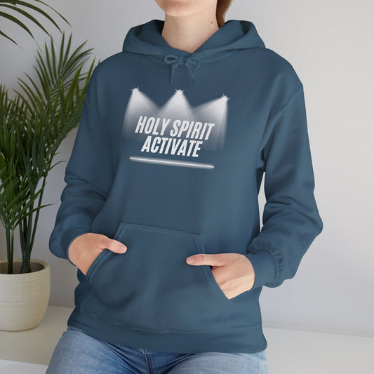 Holy Spirit Activate Heavy Blended Hoodie