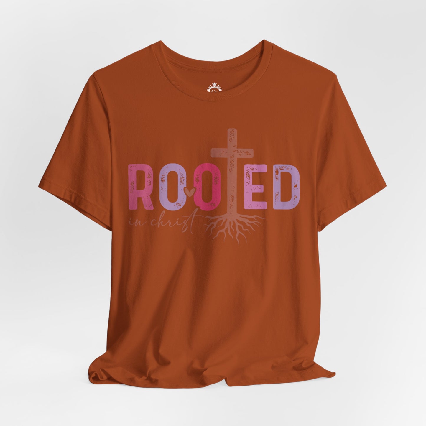 Rooted In Christ Jersey Short Sleeve Tee