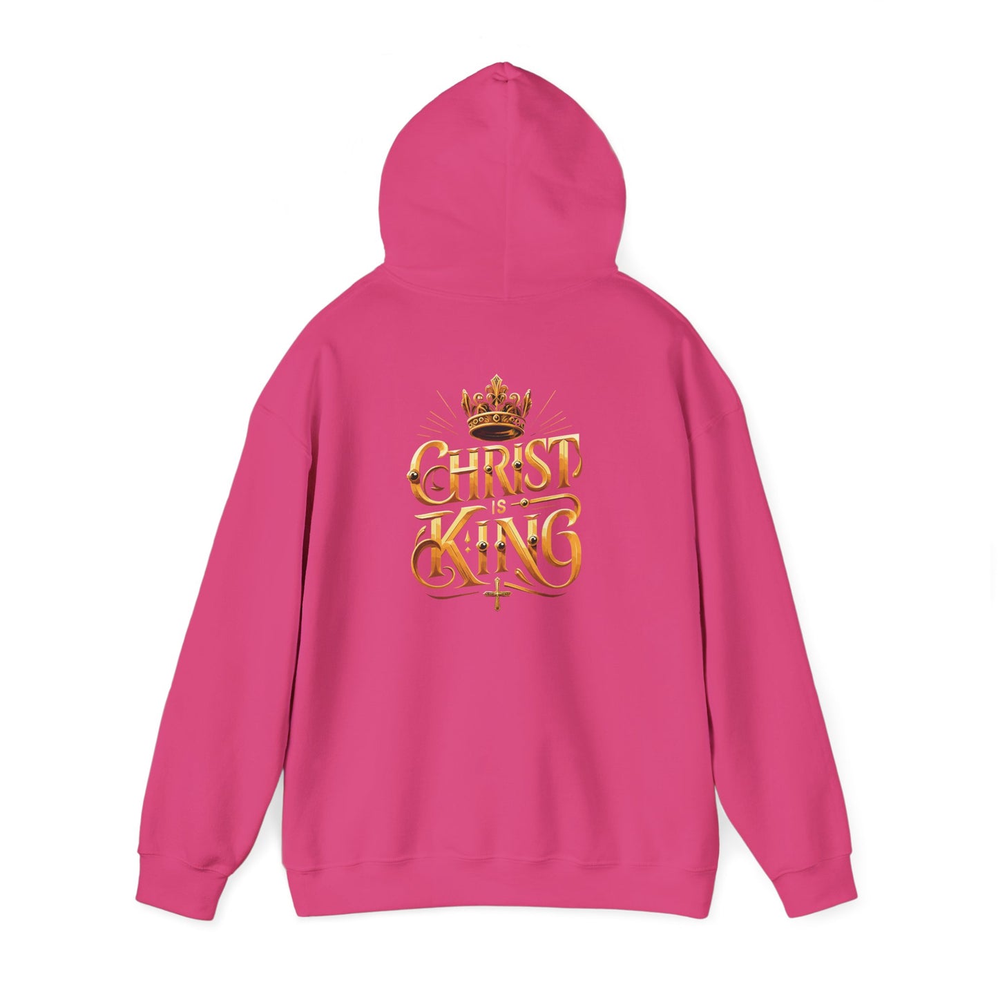 Christ Is King Heavy Blended Hoodie