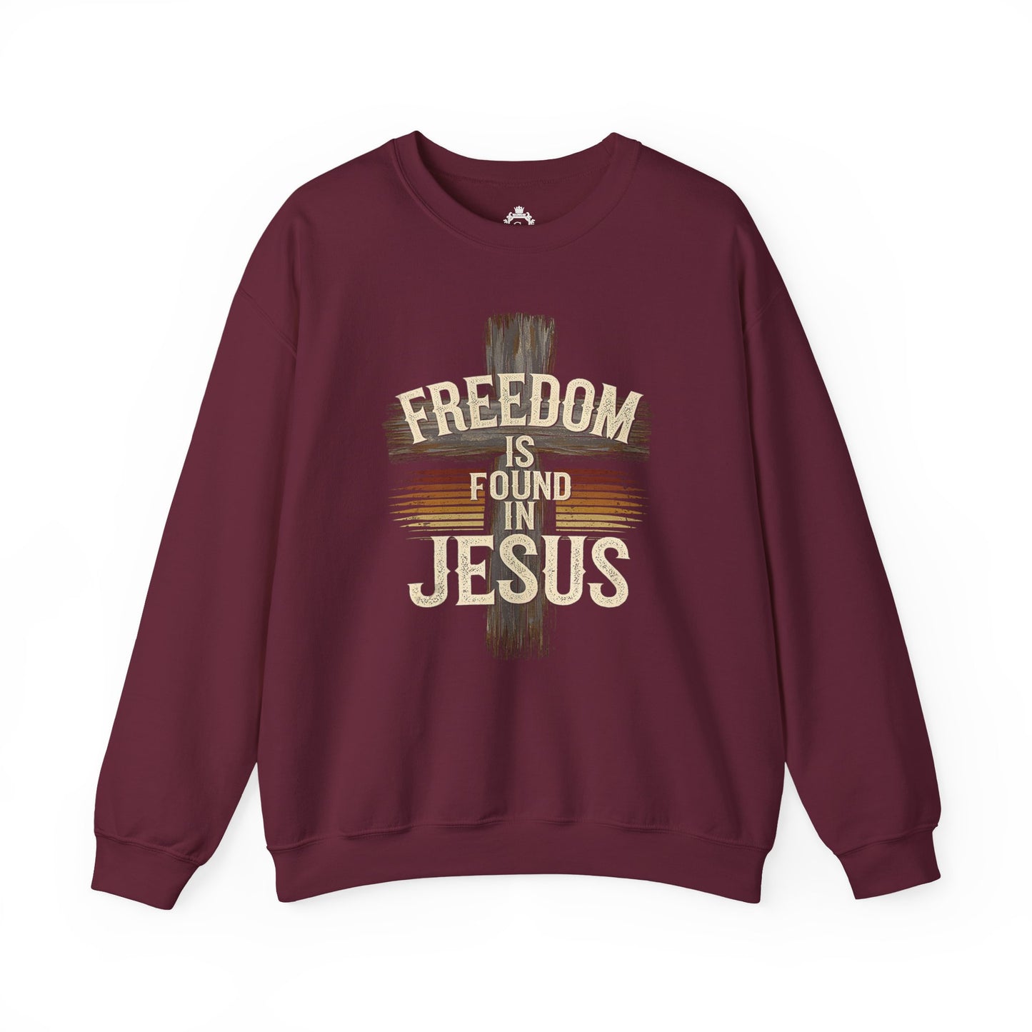 Freedom Is Found In Jesus Women Sweatshirt