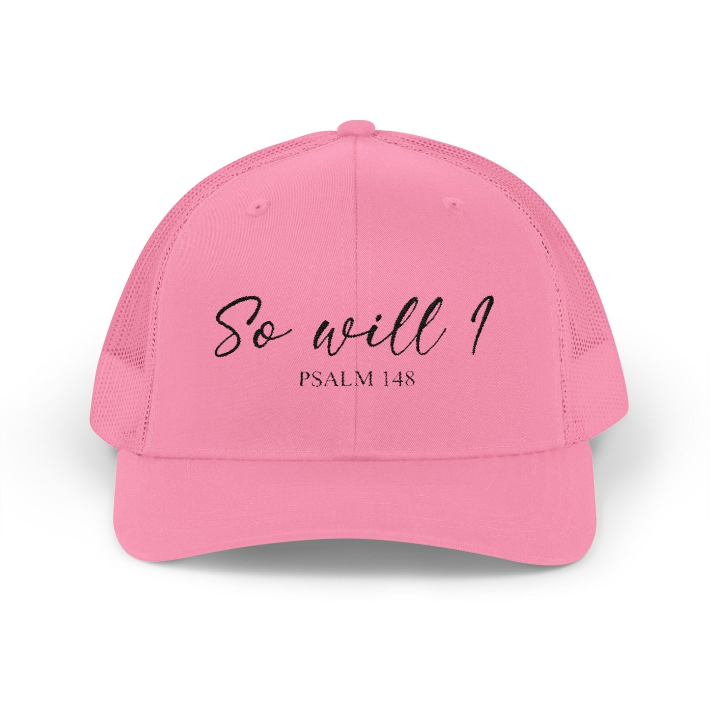So Will I Snapback Cap