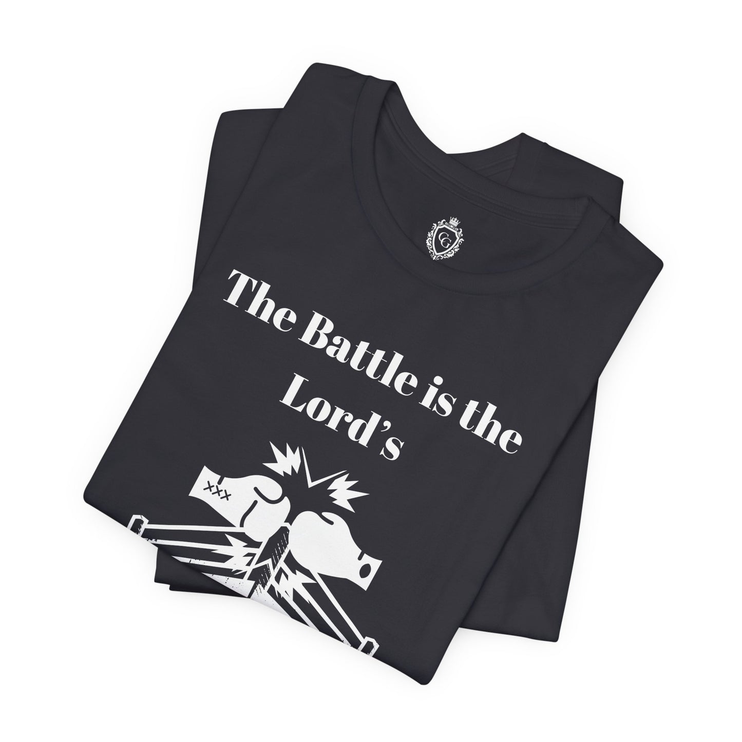 The Battle Is The Lord's Jersey Short Sleeve Tee