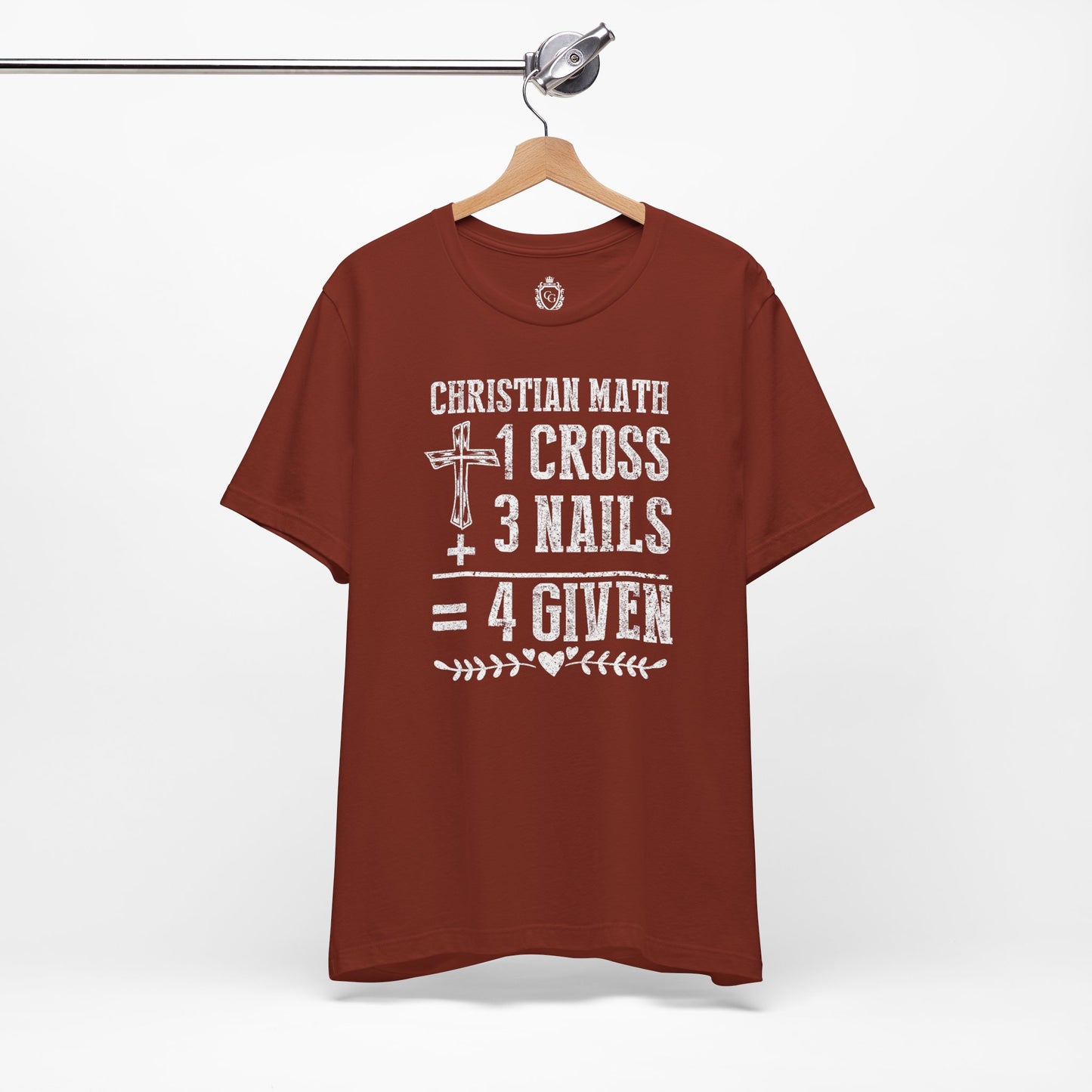 Christian Math Jersey Short Sleeve Tee