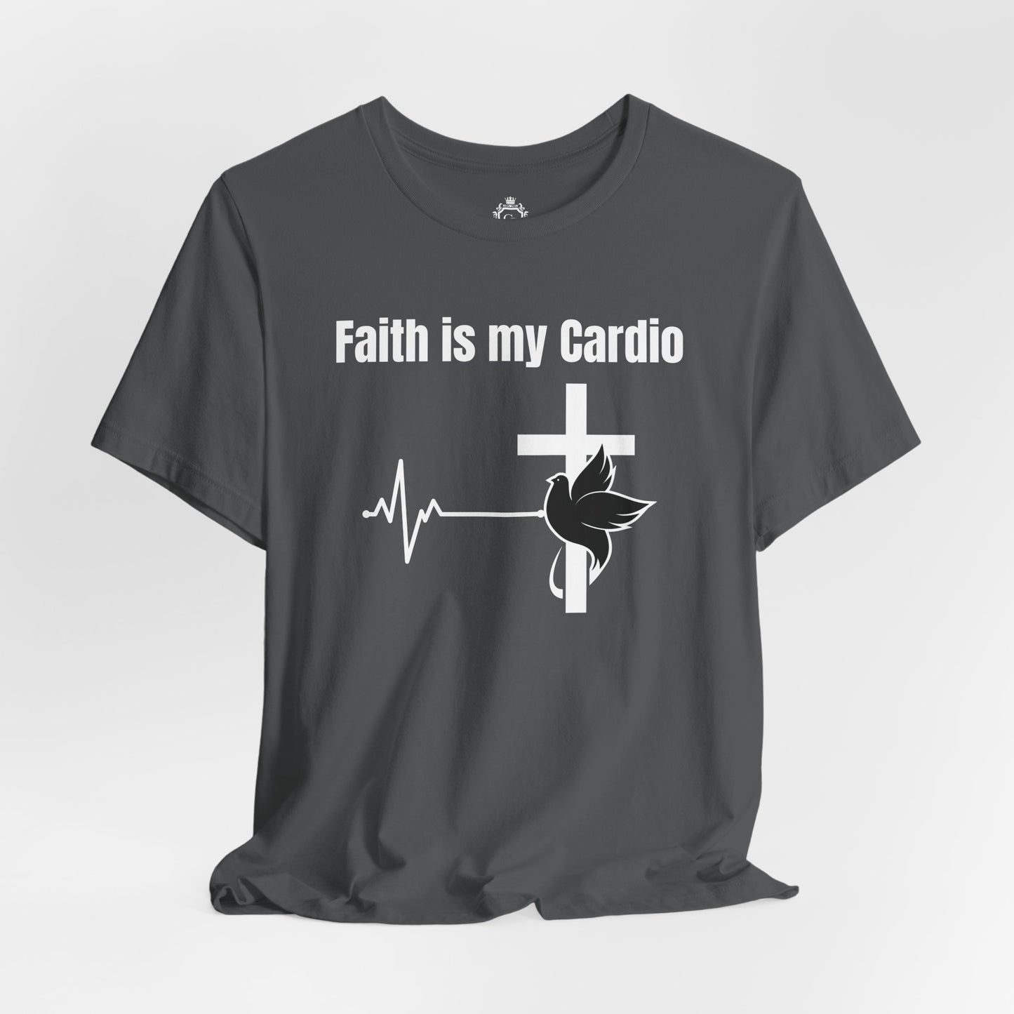 Faith Is My Cardio Jersey Short Sleeve Tee