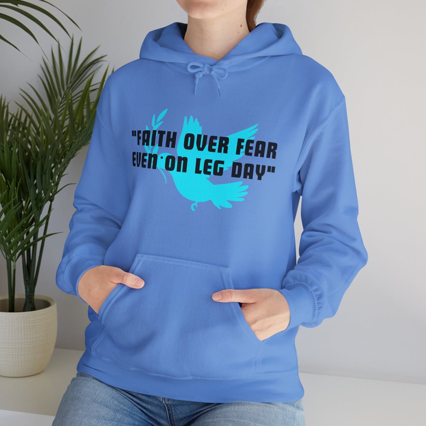 Faith Over Fear Heavy Blend™ Hooded Sweatshirt