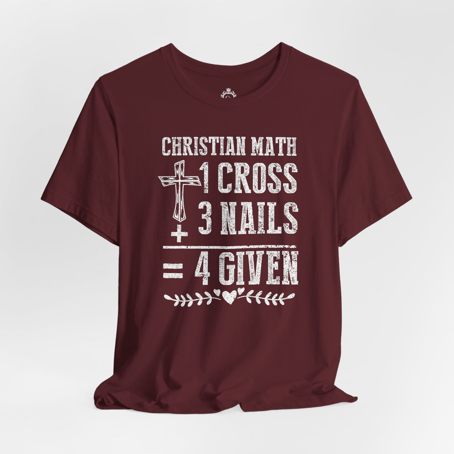 Christian Math Jersey Short Sleeve Tee