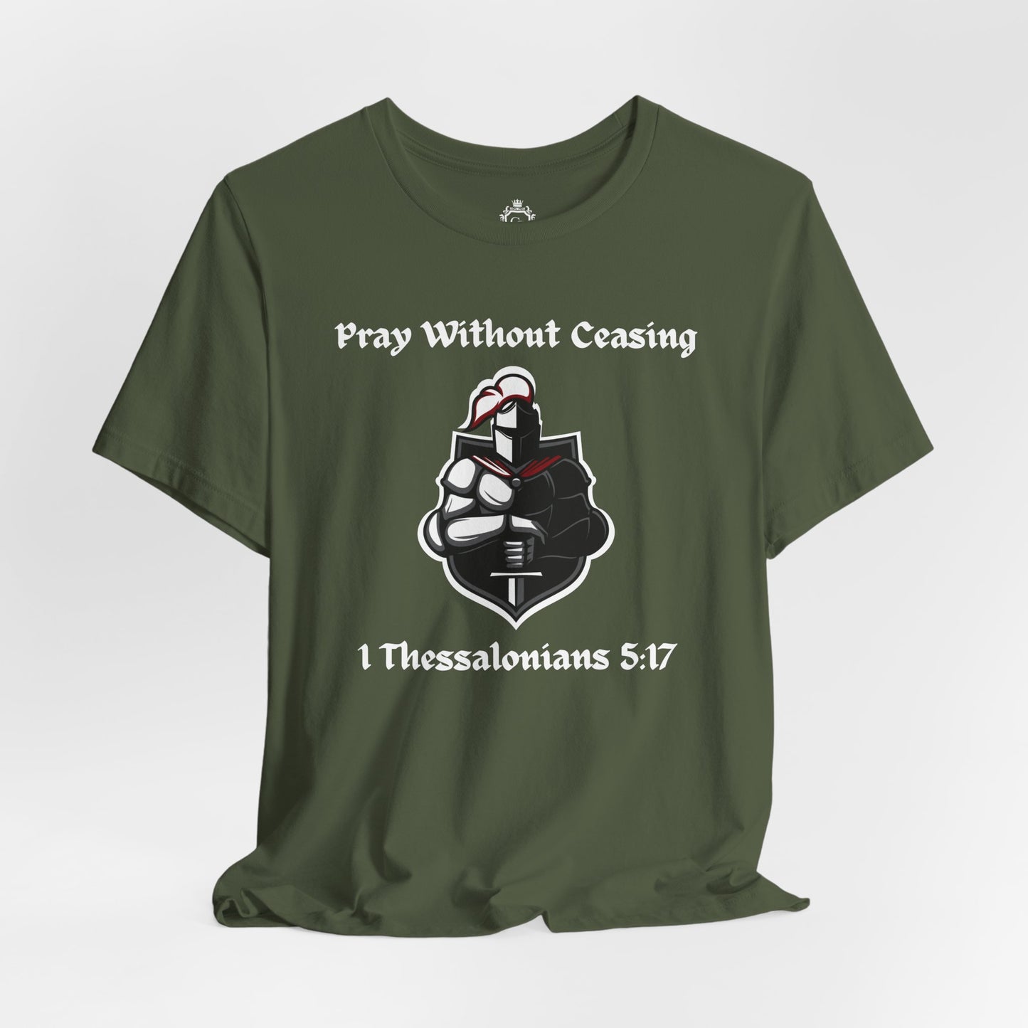 Pray Without Ceasing Jersey Short Sleeve Tee