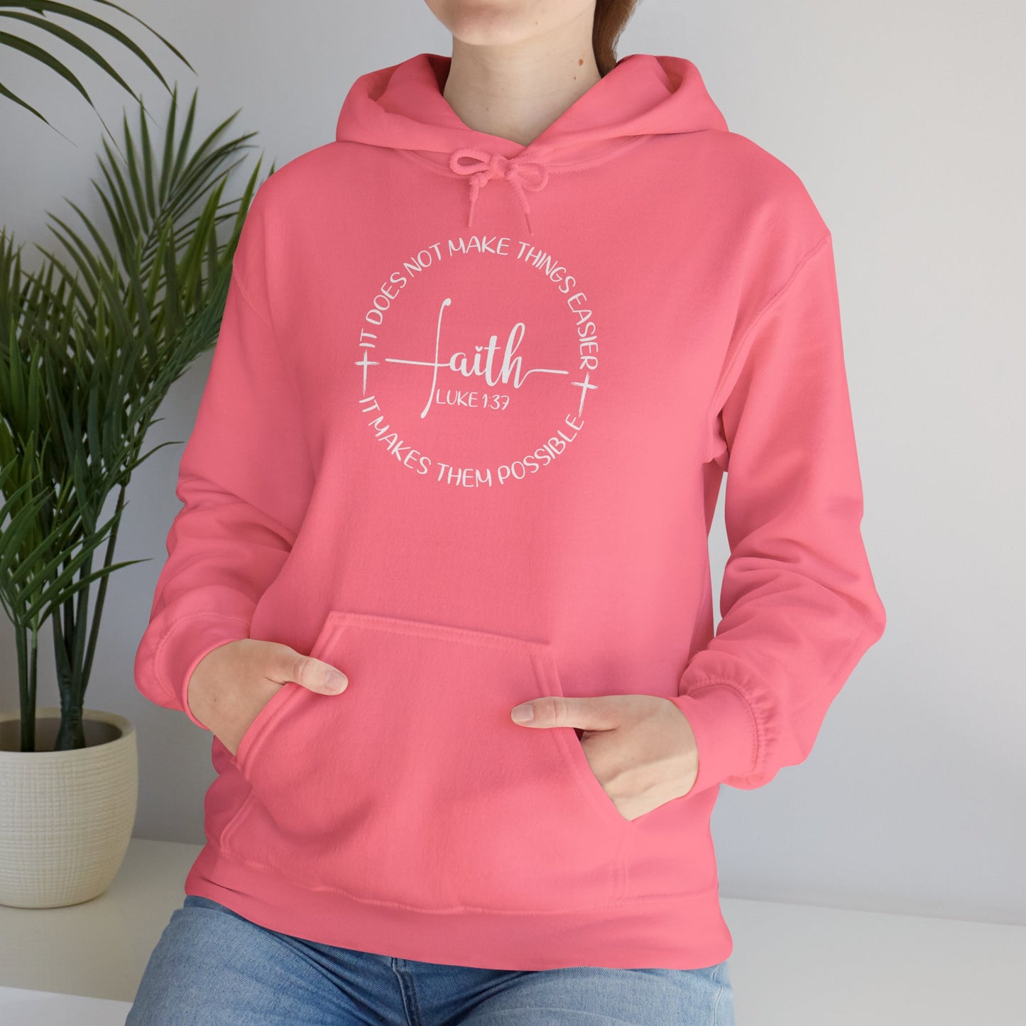 Faith Heavy Blended Hoodie