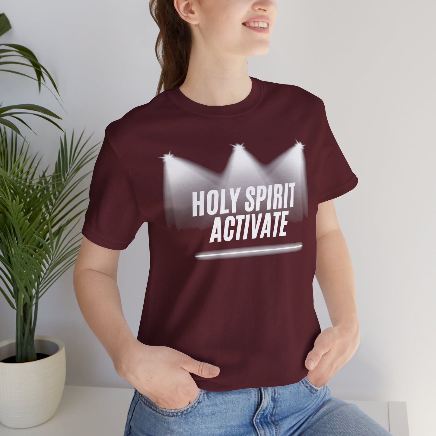 Holy Spirit Activate Jersey Short Sleeve Tee