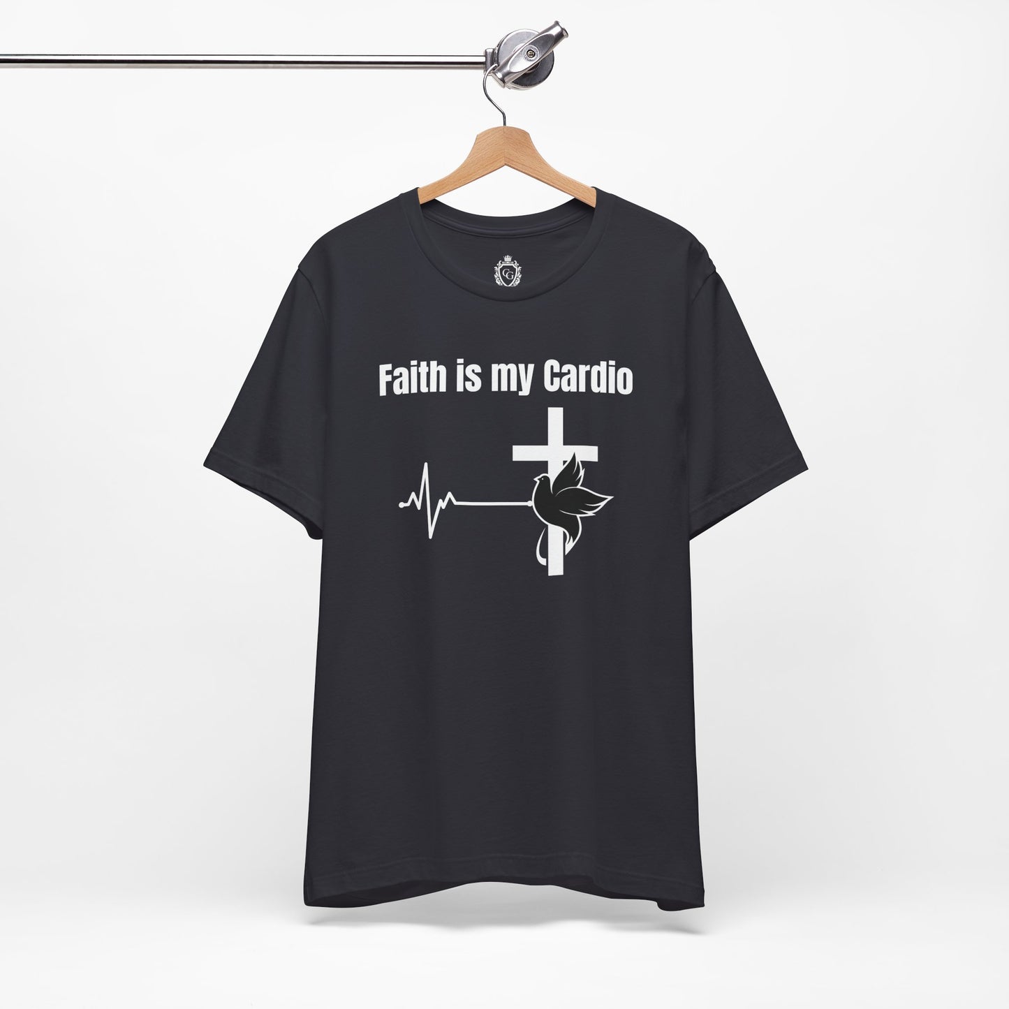 Faith Is My Cardio Jersey Short Sleeve Tee