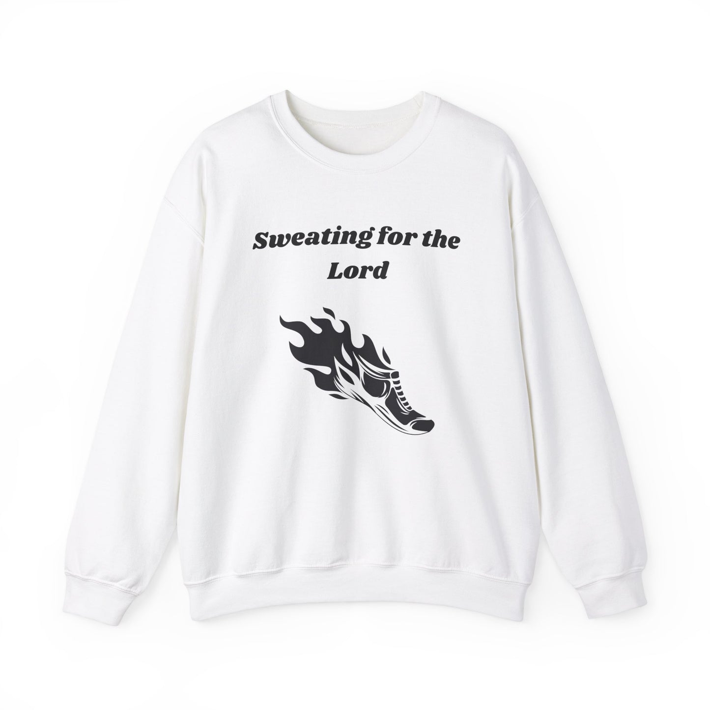 Sweating For The Lord Heavy Blend™ Crewneck Sweatshirt